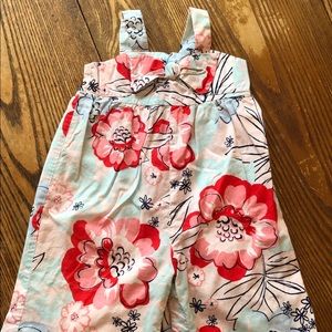 Janie and Jack Floral Romper